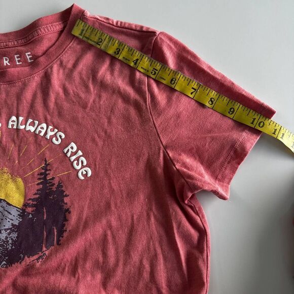 Free State Rust Red Graphic Short Sleeve Shirt- L - Picture 4 of 8